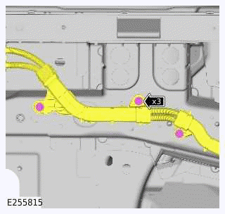 MHEV Pass Through Assembly To Front Junction Box Cables